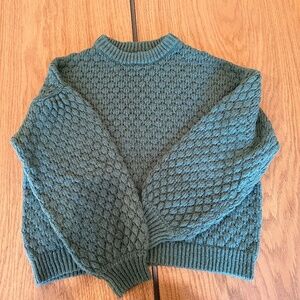 Target A New Day Knitted Sweater- Women's Size Medium, Green